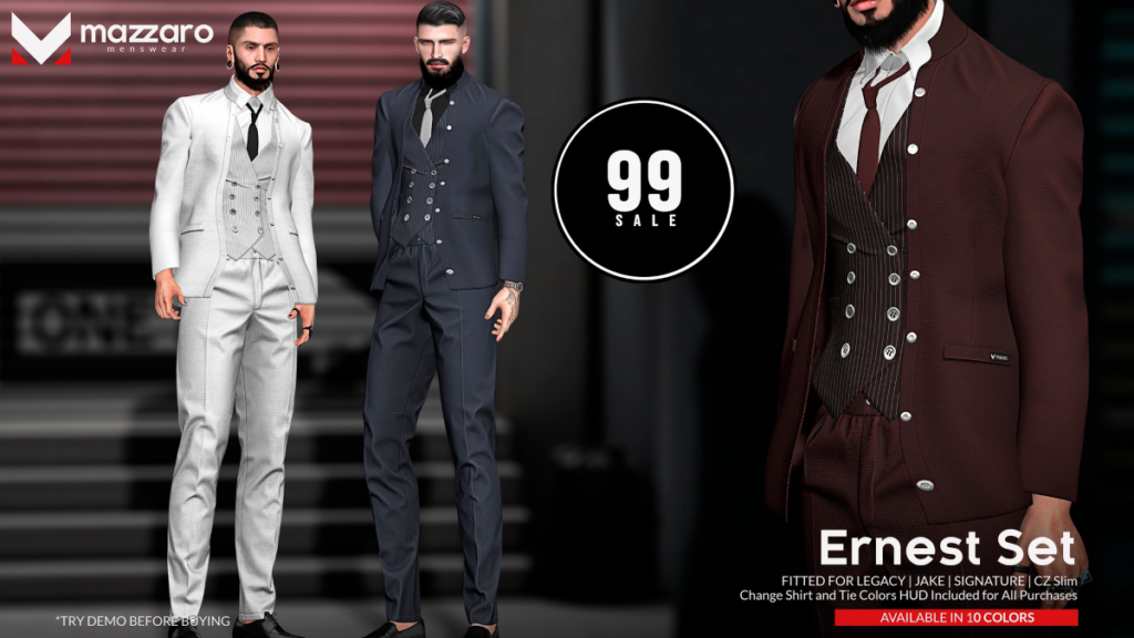 Ernest Set - CZ Slim/Jake/Legacy/Signature	&lt;a href=&quot;http://maps.secondlife.com/secondlife/Heartbreak/131/129/166&quot; target=&quot;_blank&quot;&gt;Teleport&lt;/a&gt;