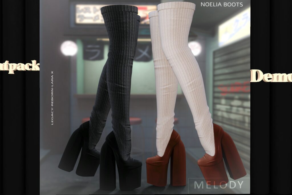 Noelia Boots - Legacy/MaitreyaX/Reborn, L$299