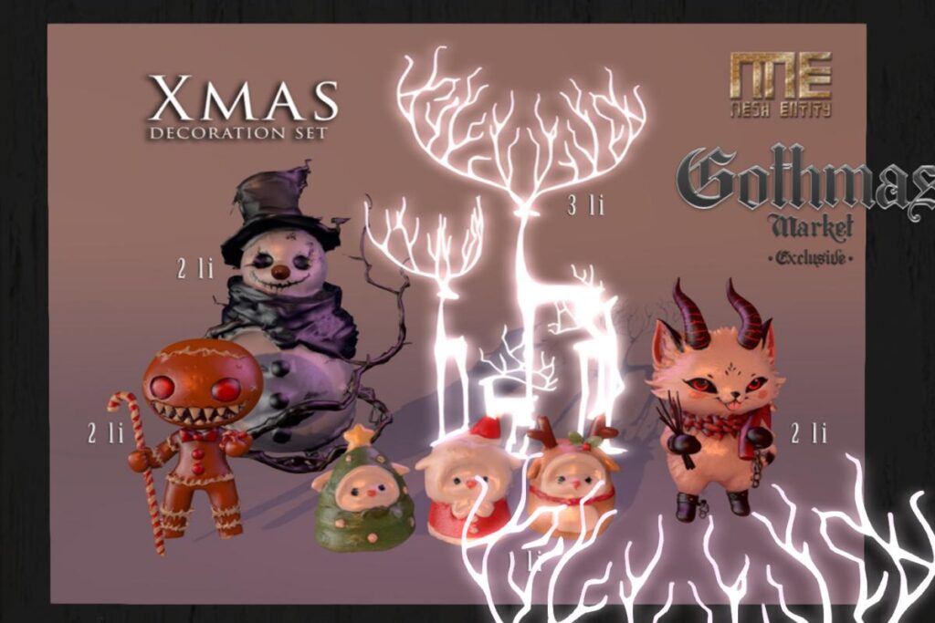 Xmas Decoration Set, L$200