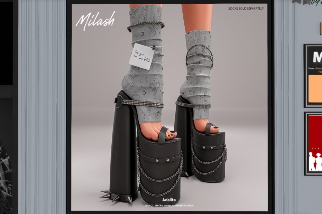 Adalita Platform - Inithium/Legacy/Maitreya/Reborn/Yentements, L$600 each Body Pack