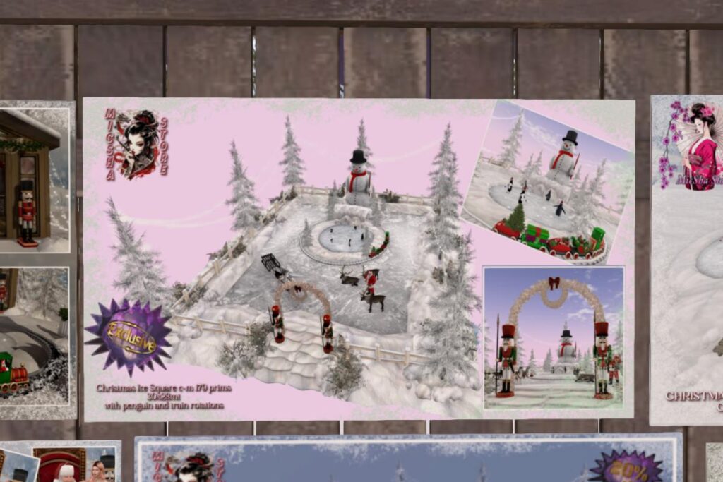 Christmas Ice Skating Rink, $L450