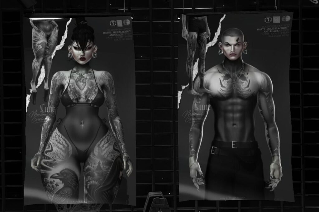 Lune Tattoo - EvoX/Genus/SLUV, L$459 each