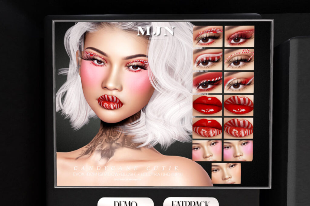 Candy Cane Cutie Makeup Set - EvoX, L$349 FP