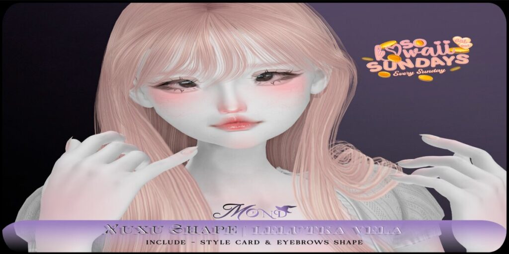 Xuxu Shape - EvoX Vela	<a href="http://maps.secondlife.com/secondlife/Hashira/60/170/3" target="_blank">Teleport</a>