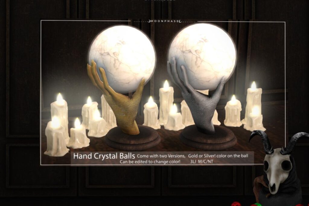 Hand Crystal Balls, L$129