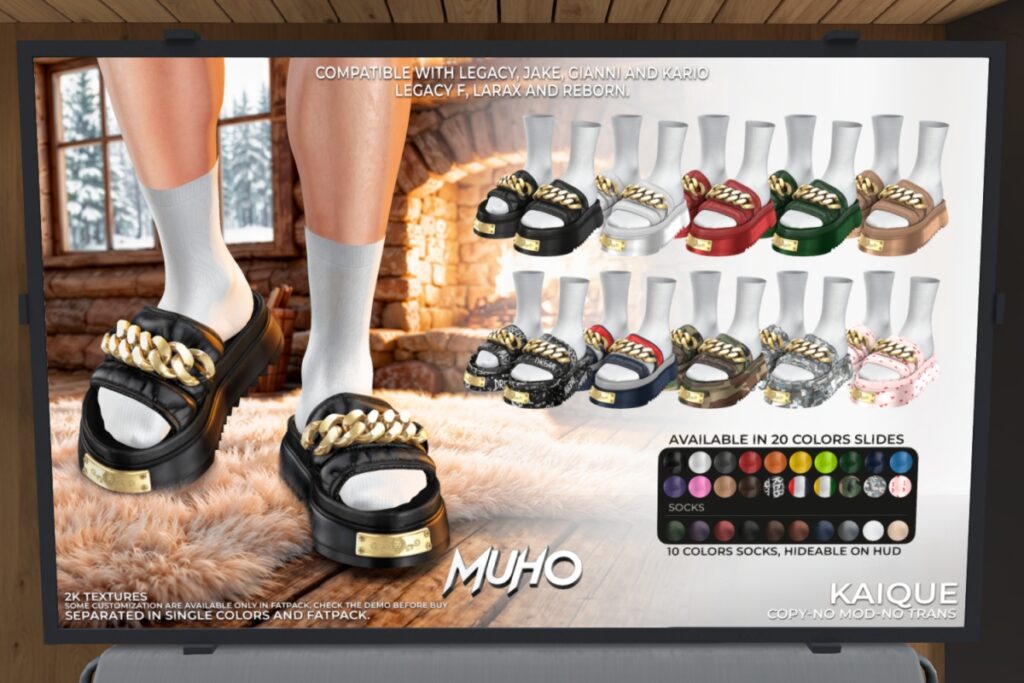 Kaique - See ad for fits, L$189 each/L$1099 FP