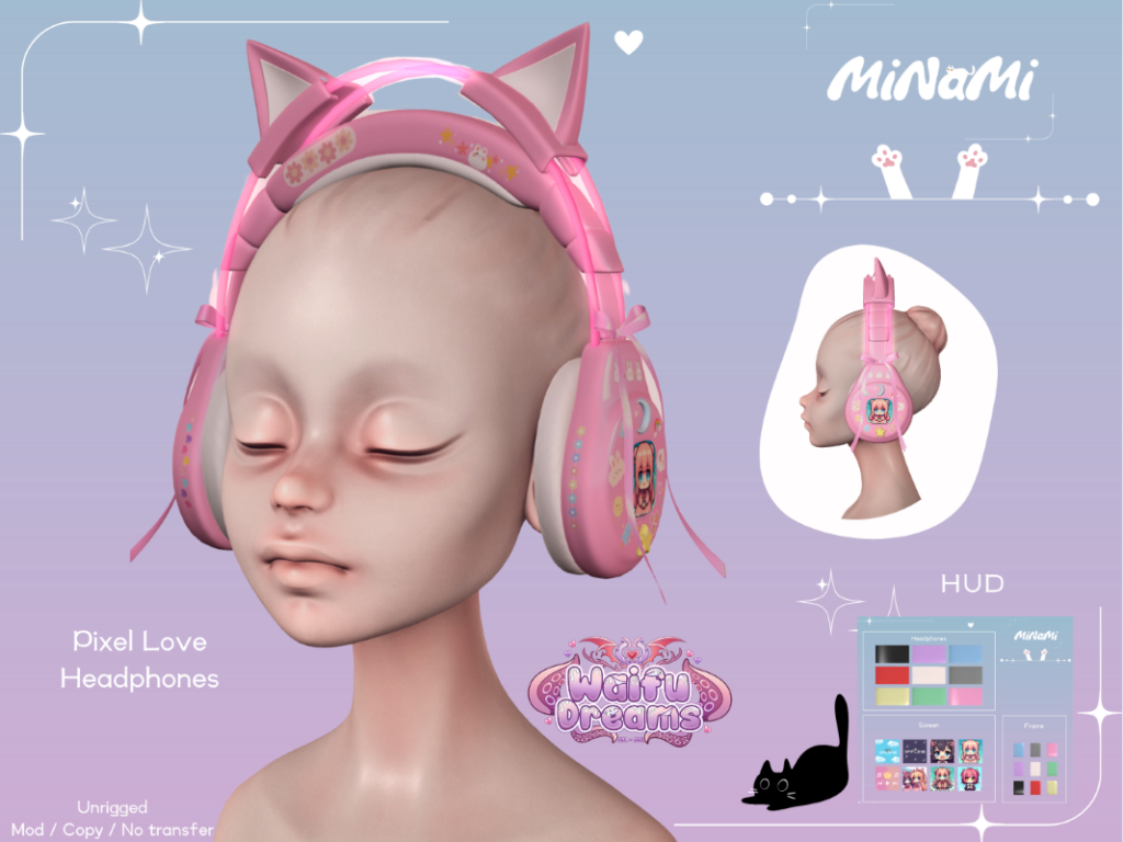 Pixel Love Headphones