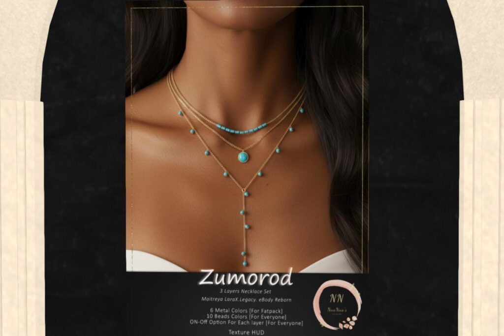 Zumorod Necklace - Legacy/MaitreyaX/Reborn, L$250 each/L$600 FP