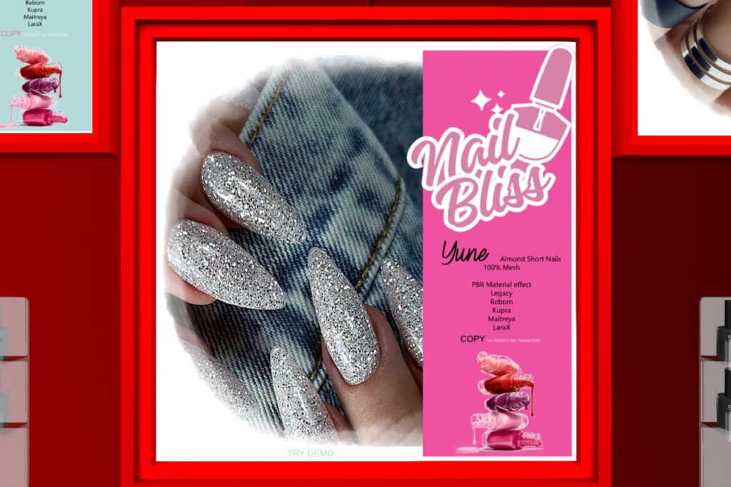 June Nails - Inithium/Legacy/Maitreya/Reborn/+mods, L$280