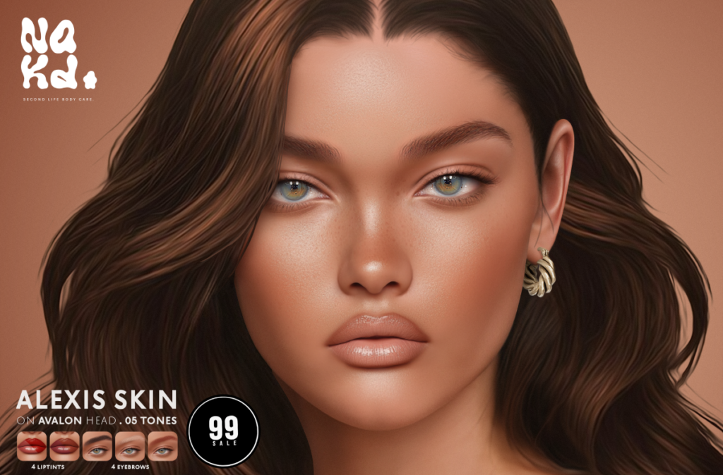 Alexis Skin - EvoX	<a href="http://maps.secondlife.com/secondlife/Mapes%20Terrace/99/160/2499" target="_blank">Teleport</a>