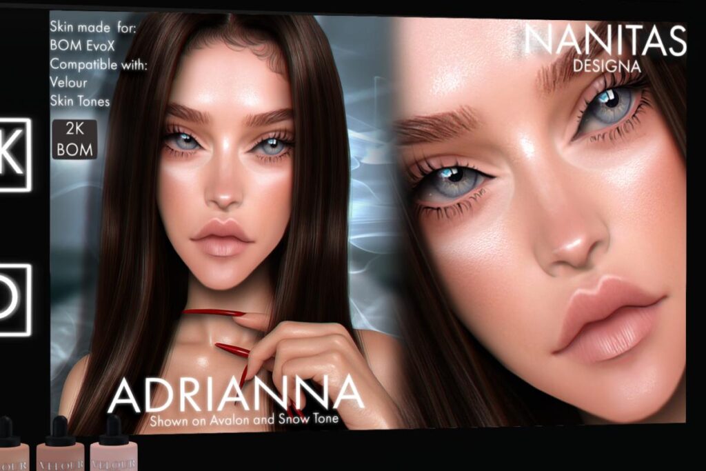 Adrianna Skin - Evo X, L$500 each/L$2000 FP