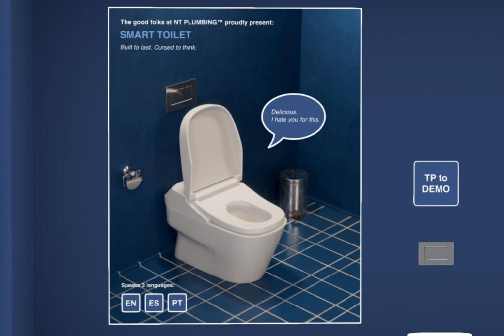 Smart Toilet, L$399