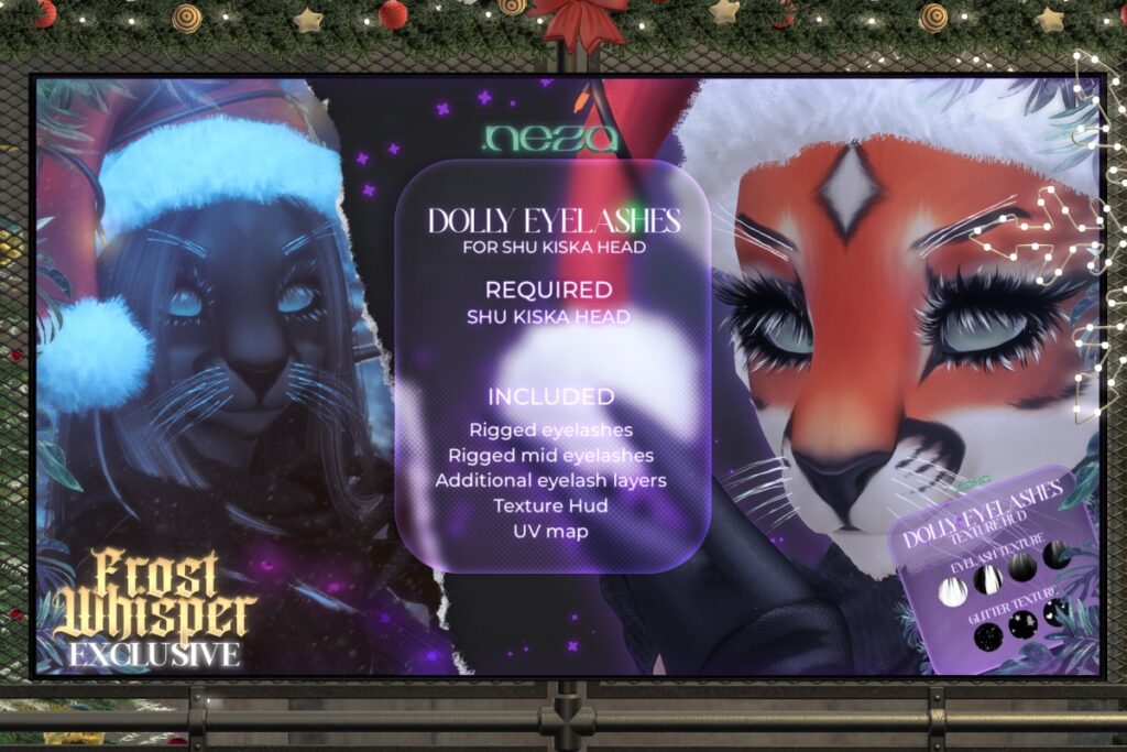 Dolly Eyelashes - Shu Kiska, L$200