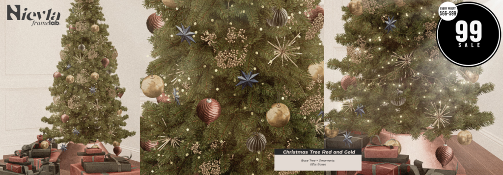 Christmas Tree Decor	<a href="https://maps.secondlife.com/secondlife/Montalli%20Township/67/188/3002" target="_blank">Teleport</a>
