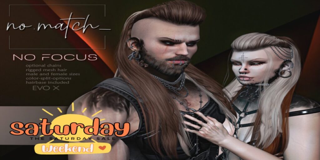 No Focus Hairstyle &amp; Hairbase - EvoX	&lt;a href=&quot;http://maps.secondlife.com/secondlife/VALHAL/124/134/23&quot; target=&quot;_blank&quot;&gt;Teleport&lt;/a&gt;