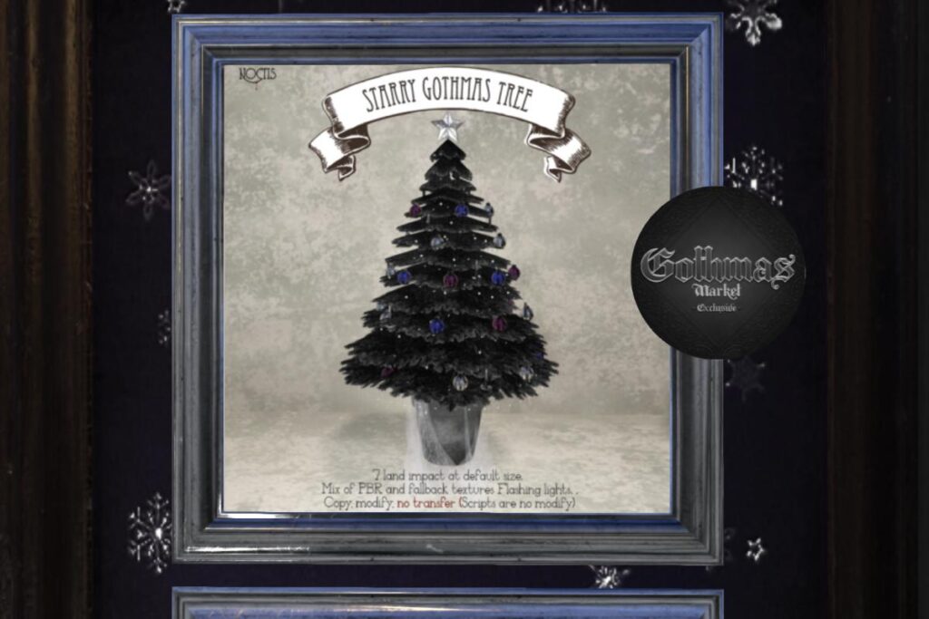 Raven Gothmas Tree, L$116 each