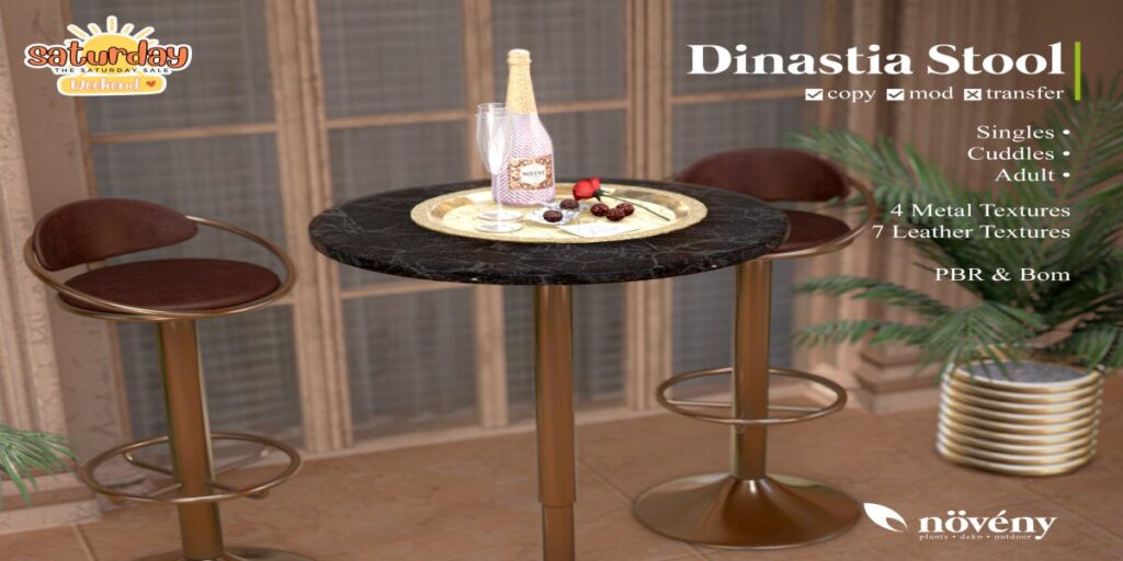 Dinastia Stool	&lt;a href=&quot;http://maps.secondlife.com/secondlife/BigBang/128/192/1501&quot; target=&quot;_blank&quot;&gt;Teleport&lt;/a&gt;