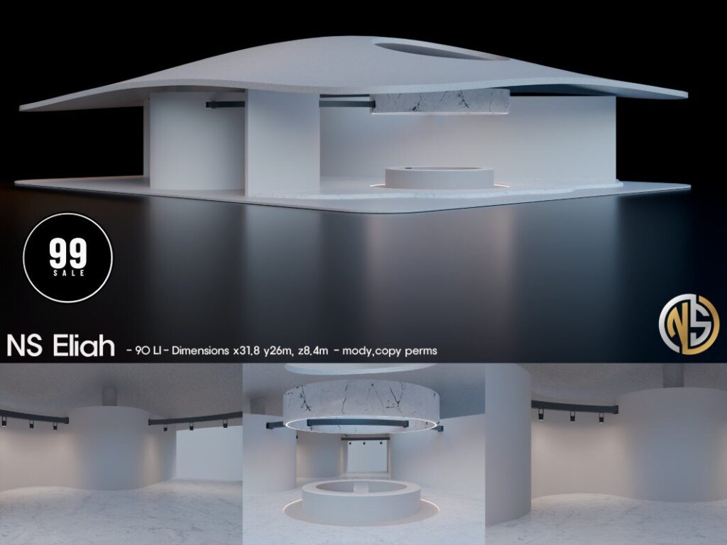 Eliah Building	<a href="http://maps.secondlife.com/secondlife/Magic%20Sky/193/135/2022" target="_blank">Teleport</a>