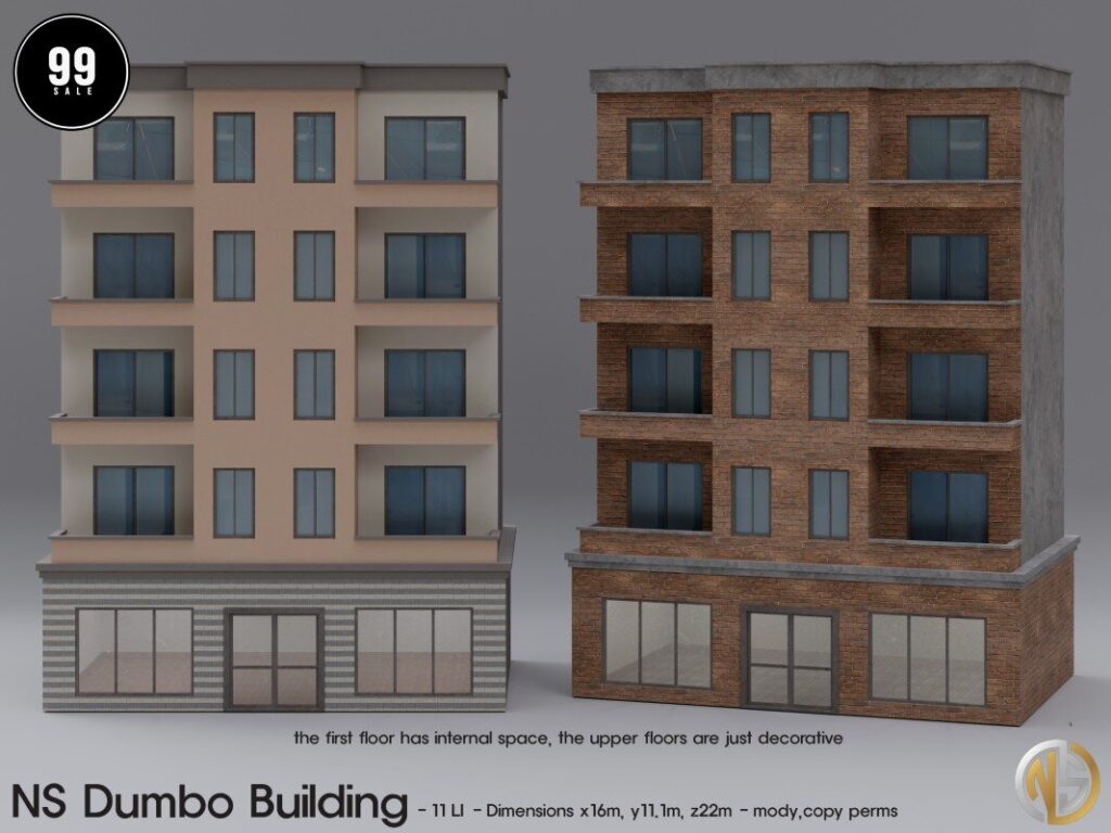 Dumbo Building	<a href="http://maps.secondlife.com/secondlife/Magic%20Sky/193/135/2022" target="_blank">Teleport</a>