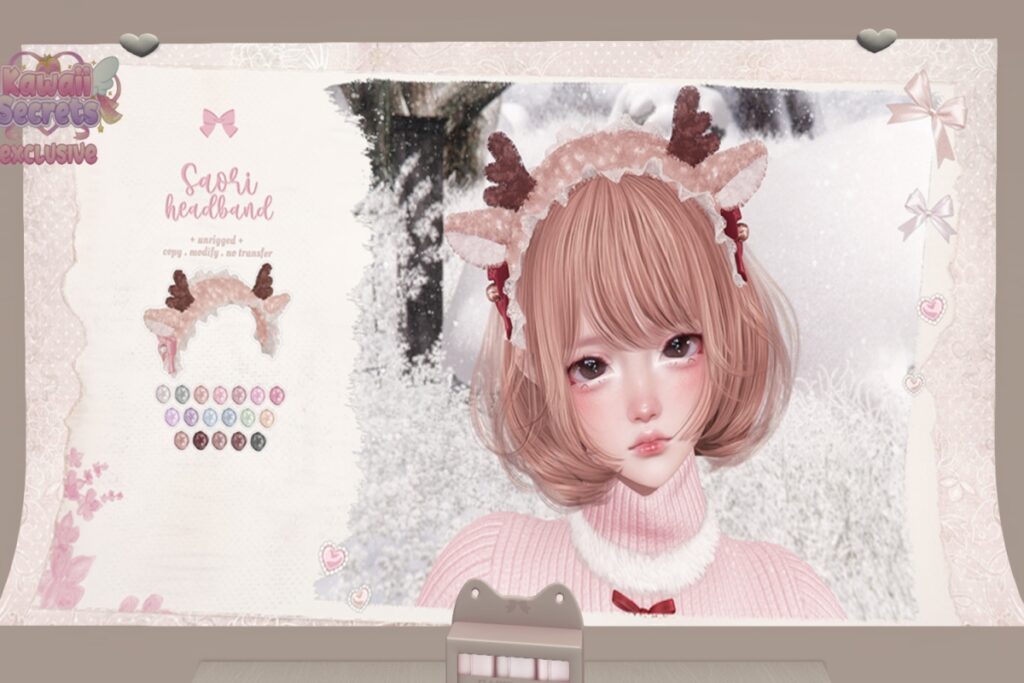 Saori Headband, L$299