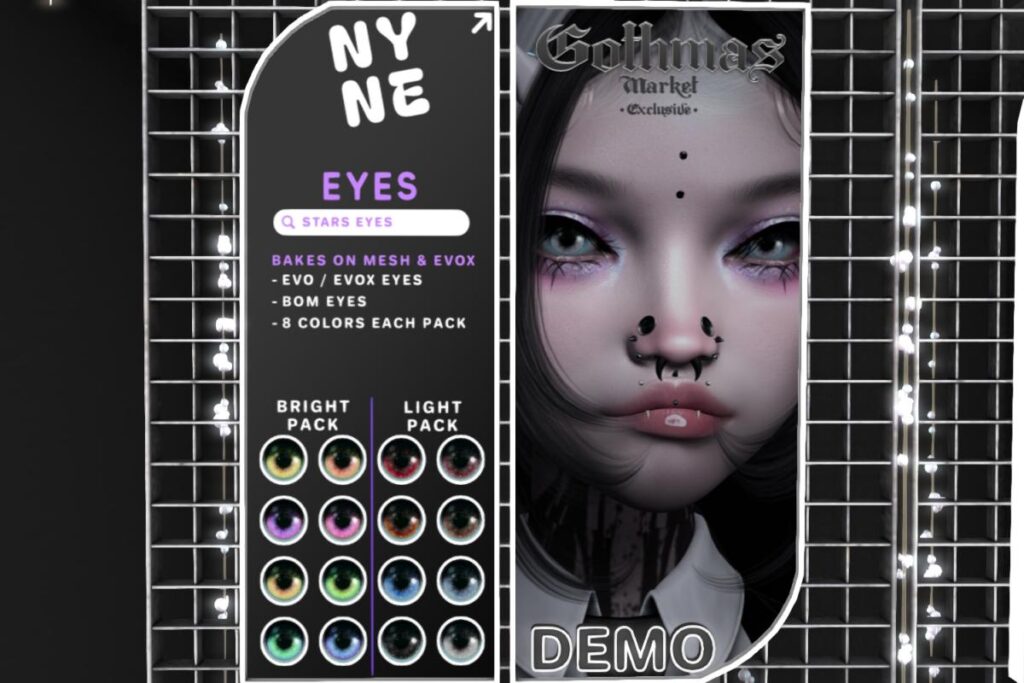 Stars Eyes - BOM/Evo/EvoX, L$249 each