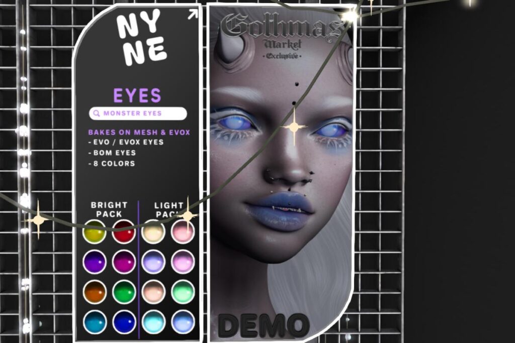 Monster Eyes - BOM/Evo/EvoX, L$249 each