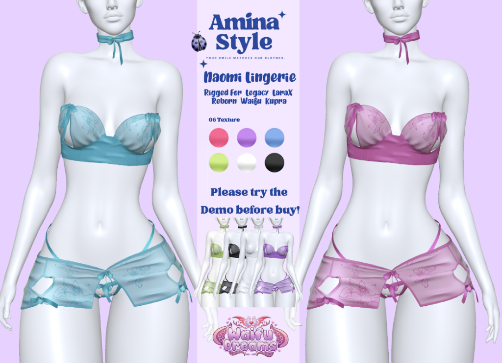 Naomi Lingerie - Inithium/Legacy/MaitreyaX/Reborn/+mods