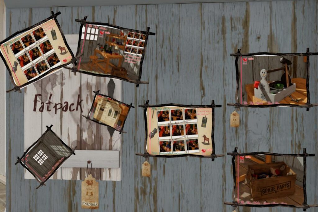 The Toy Maker Set, L$160-L$650 each/L$890 FP