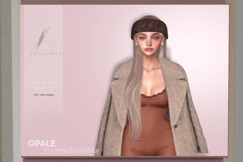 Fur Headband Mur, L$250