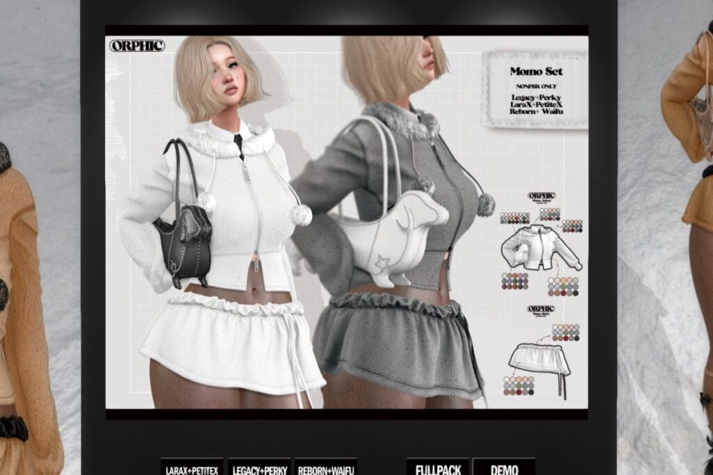 Momo Set - Legacy/MaitreyaX/Reborn/+mods, L$799 each/L$1699 FP