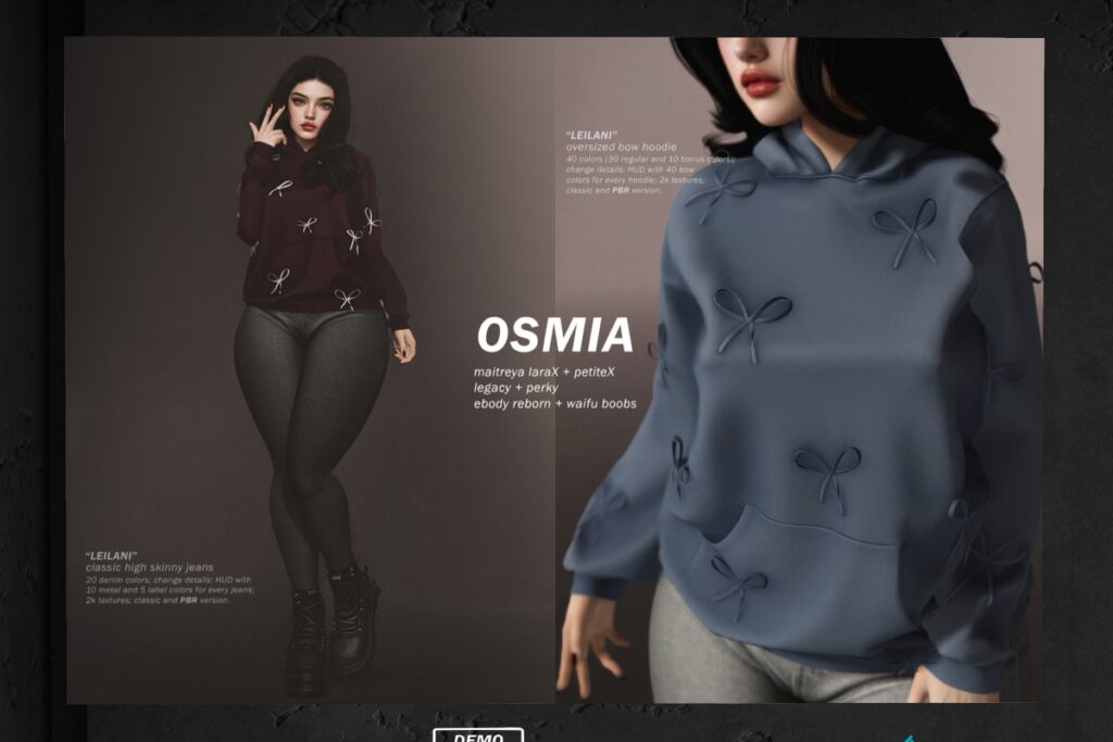 Leilani Outfit - Legacy/MaitreyaX/Reborn/+mods, L$299 each/L$1299-L$1399 each FP