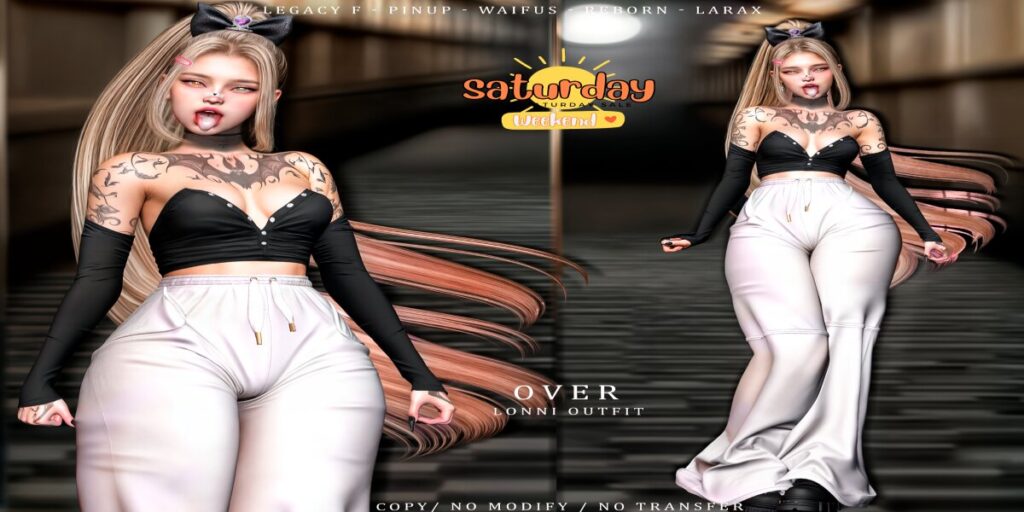 Lonni Outfit - Legacy/MaitreyaX/Reborn/+mods	<a href="http://maps.secondlife.com/secondlife/Silver%20City/194/193/1802" target="_blank">Teleport</a>