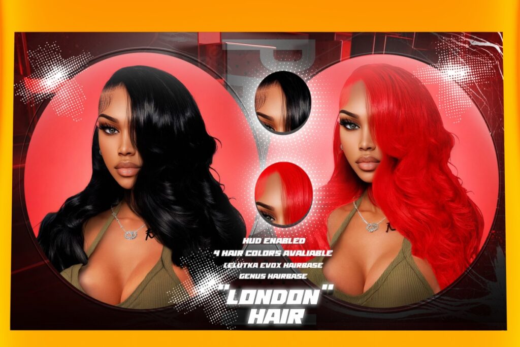 London Hairstyle &amp; Hairbase - EvoX/Genus, L$450 FP