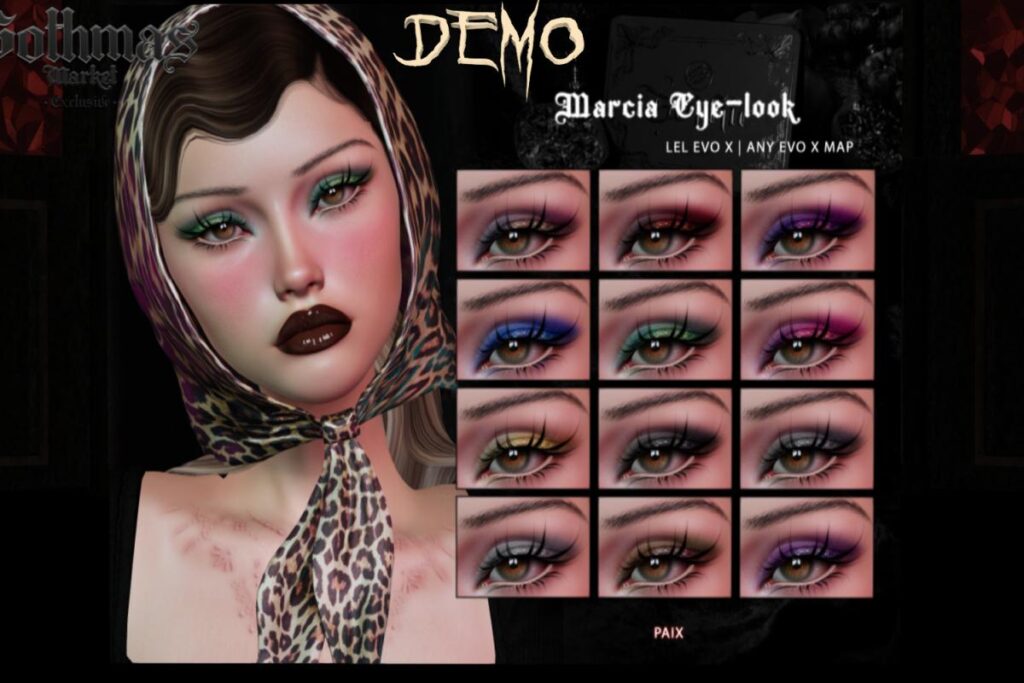 Marcia Eye-Look - EvoX, L$299