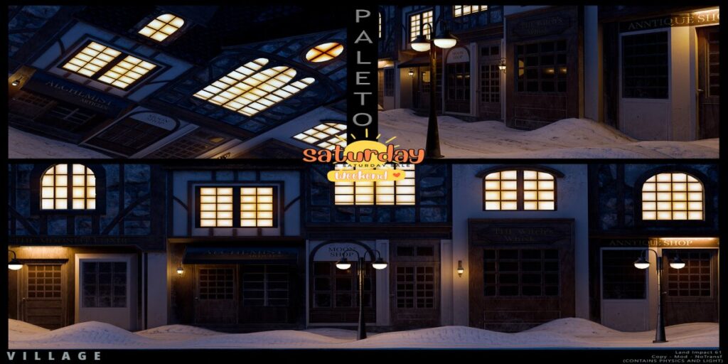 Village Backdrop	&lt;a href=&quot;http://maps.secondlife.com/secondlife/GABRIEL2/92/145/500&quot; target=&quot;_blank&quot;&gt;Teleport&lt;/a&gt;