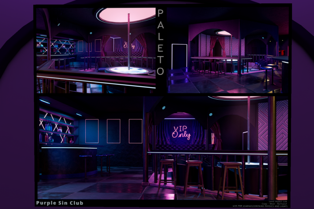 Purple Sin Club, L$349