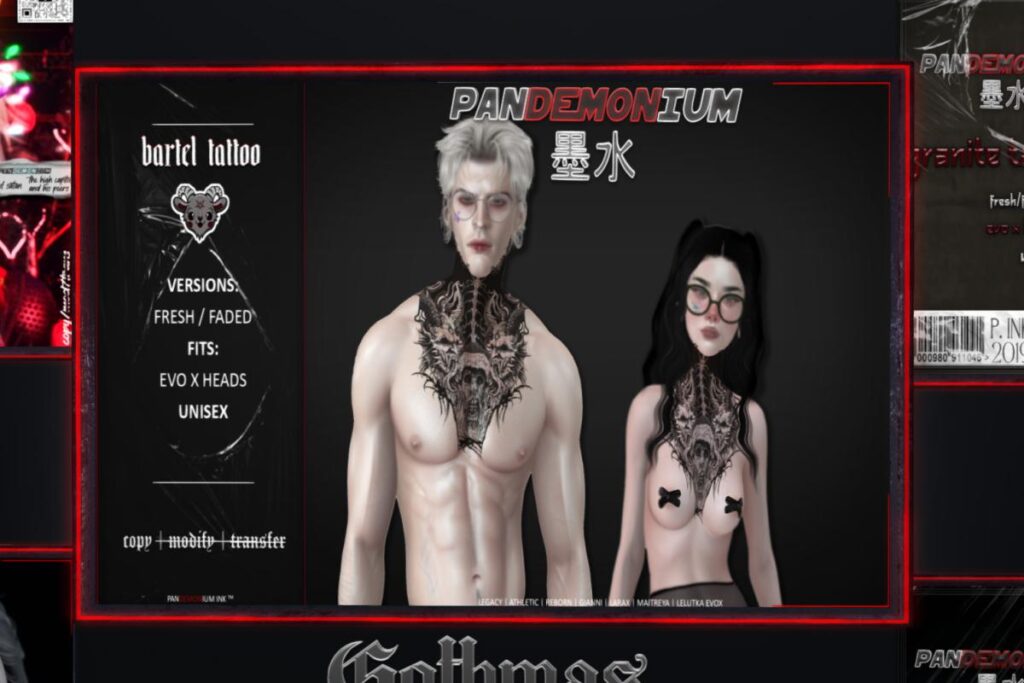 Bartle Tattoo - Evo X, L$250