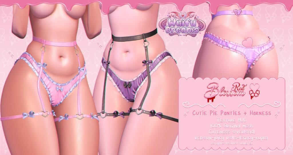 Cutie Pie Panties &amp; Harness - Inithium/Legacy/Reborn/+mods