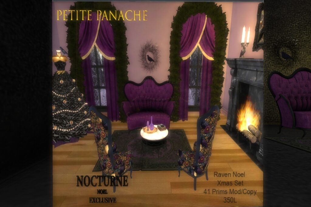 Raven Noel Xmas Set, L$350