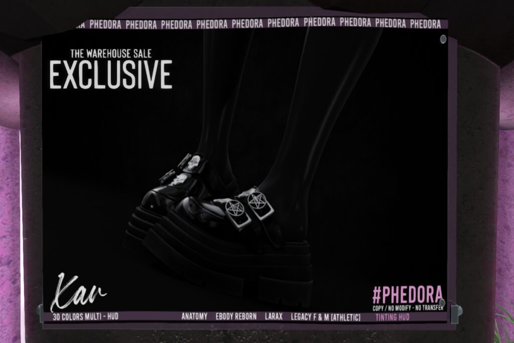 Xav Plats - Anatomy/Legacy F+M/MaitreyaX/Reborn, L$299 each/L$599 FP