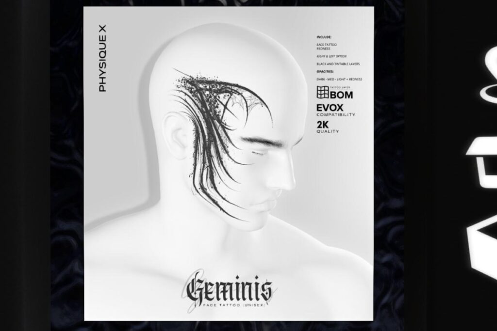 Geminis Tattoo - EvoX, L$250