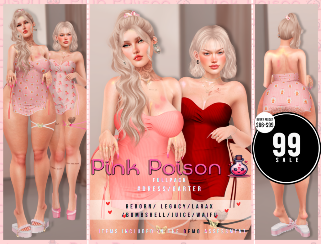 99.Sale Dress &amp; Garter - Legacy/MaitreyaX/Reborn/+mods	&lt;a href=&quot;http://maps.secondlife.com/secondlife/Hyades/41/156/22&quot; target=&quot;_blank&quot;&gt;Teleport&lt;/a&gt;