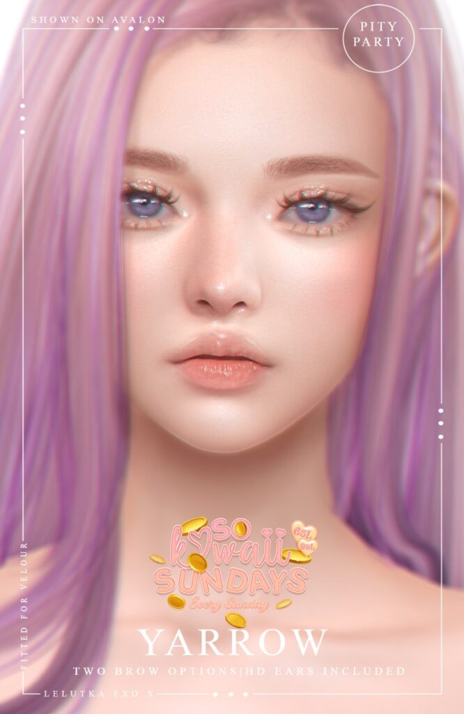 Yarrow Skin - EvoX	&lt;a href=&quot;http://maps.secondlife.com/secondlife/Cosmos/141/65/995&quot; target=&quot;_blank&quot;&gt;Teleport&lt;/a&gt;