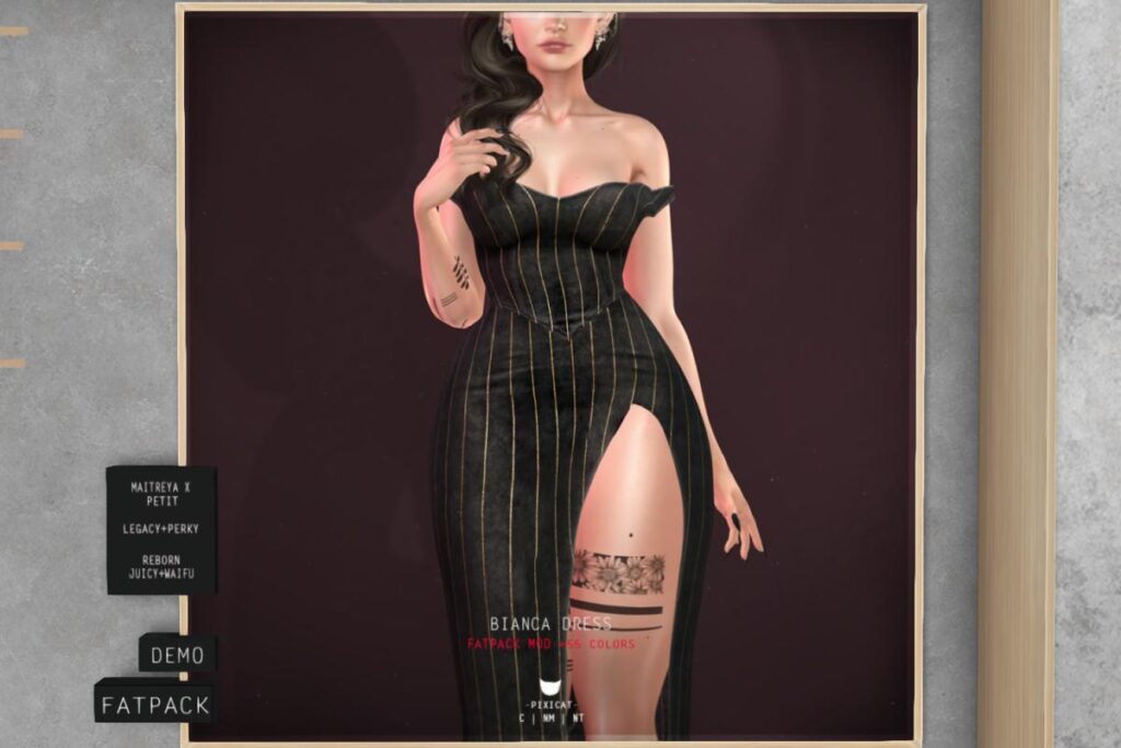 Bianca Dress - Legacy/MaitreyaX/Reborn/+mods, L$257 each/L$1200 FP
