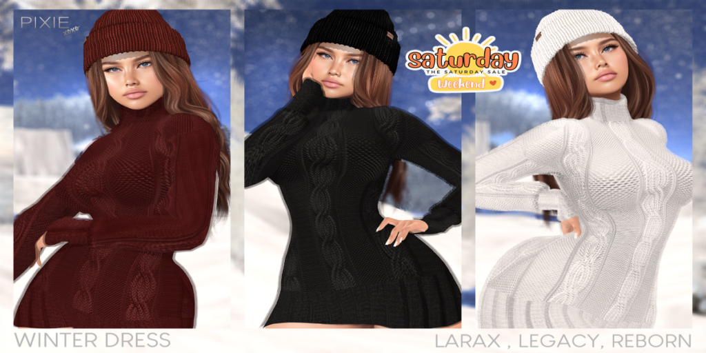 Winter Dress - Legacy/MaitreyaX/Reborn	&lt;a href=&quot;http://maps.secondlife.com/secondlife/Optimal/207/78/802&quot; target=&quot;_blank&quot;&gt;Teleport&lt;/a&gt;