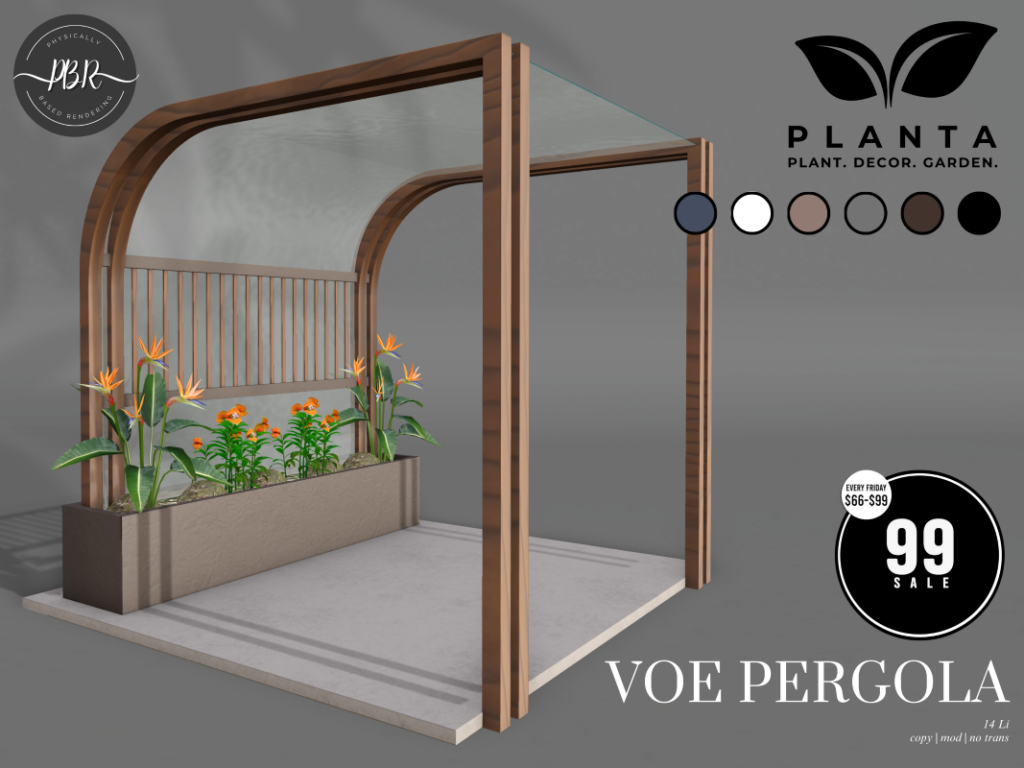 Voe Pergola	<a href="http://maps.secondlife.com/secondlife/lovers%20islands/198/28/23" target="_blank">Teleport</a>