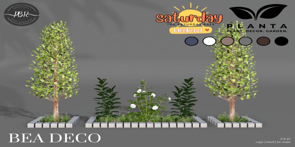 Bea Deco	<a href="http://maps.secondlife.com/secondlife/lovers%20islands/198/46/23" target="_blank">Teleport</a>