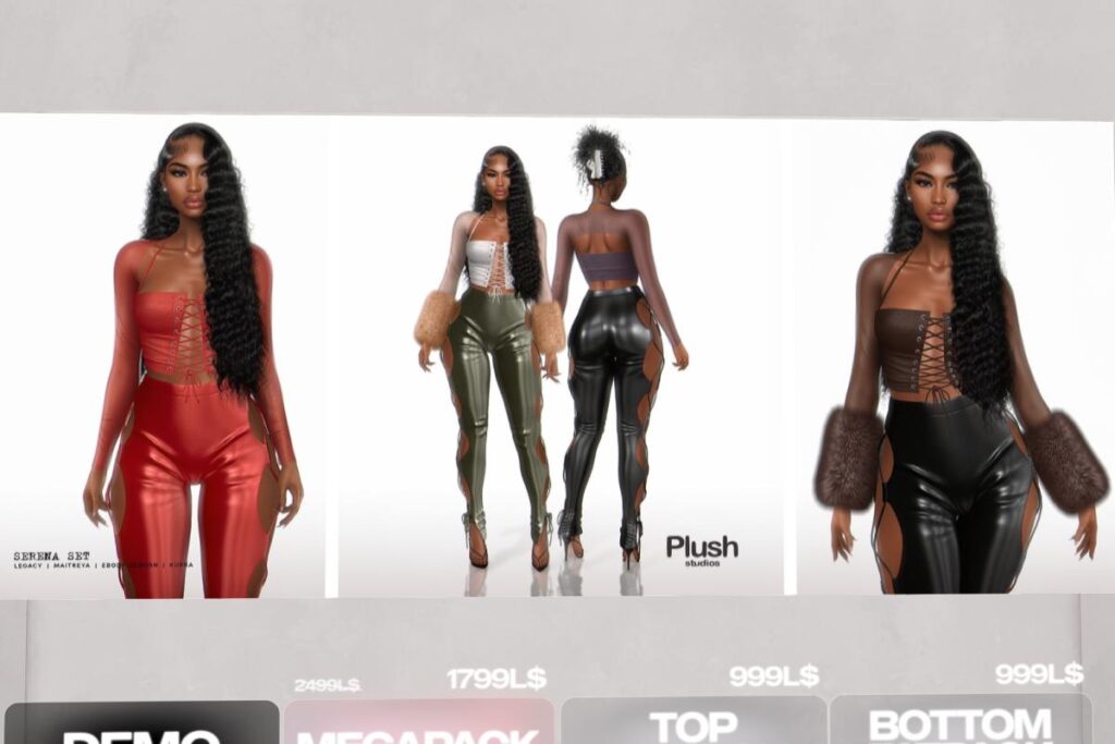 Serena Outfit - Inithium/Legacy/Maitreya/Reborn, L$90 each/L$999 each FP/L$1799 MP