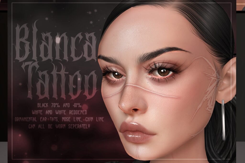 Blanca Tattoo - Fits Not Listed, L$229