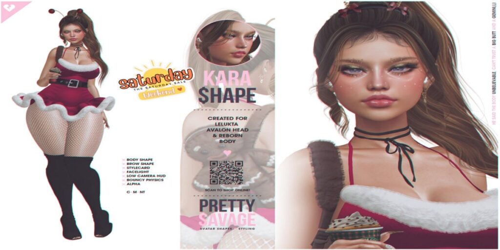 Kara Shape - EvoX Avalon/Reborn	<a href="http://maps.secondlife.com/secondlife/Slytherin/121/104/1070" target="_blank">Teleport</a>